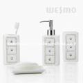 Polyresin Bathroom/Bath Accessory Set (WBP0806A)